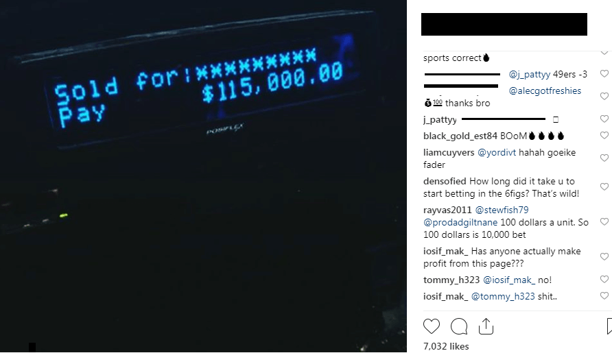 This is a classic example of an account to avoid. 